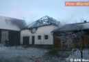 Nö: Dachstuhlbrand an Wirtschaftsgebäude in Trabenreith