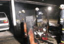 Oö: Brand in der Bahnhofsiedlung in Vöcklabruck
