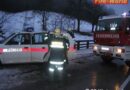 Oö: Glatteis brachte Polizei ins Schleudern -> Kfz-Bergung in Hinterstoder