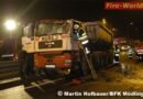 Nö: Lkw stürzt auf der Autobahn bei Vösendorf um – ein Verletzter