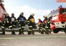 Oö: Perfekte  Leistungsprüfung „Technische Hilfeleistung“ in Wallern