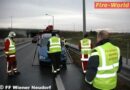 Nö: Fahrzeugbergung nach Schleudermanöver in Wiener Neudorf