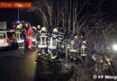 T: Schwierige Menschenrettung -> Fahrzeug durchschlug Bäume