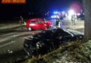 Oö: Drei Fahrzeuge auf einer Kreuzung verunfallt