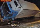 Oö: Lkw musste nach Unfall in Fraham umgeladen werden