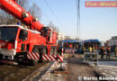Oö: Linz -> Traktor rammte Straßenbahn, 5 Verletzte