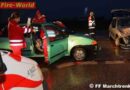 Oö: Fahrzeuglenker nach Unfall auf Kreuzung verletzt