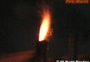 Nö: Feuer aus dem Kamin in Markt Piesting