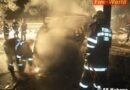 Stmk: Pkw unter Caport in Seckau in Flammen aufgegangen
