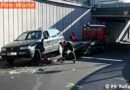 Nö: Verletzer bei Zusammenstoß in Bahnunterführung