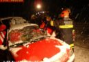 Nö: Menschenrettung nach Verkehrsunfall auf der B 122