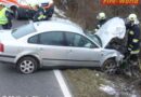 Nö: Bergungseinsatz nach Unfall auf der LH 166 bei Maria Ellend