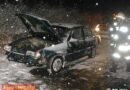 Nö: Mit Pkw bei Küb Lärmschutzwand touchiert