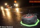 Oö: Unfall mit fünf Fahrzeugen auf der B 1 in Marchtrenk