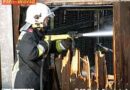 Nö: Werkstätte bei Brand komplett zerstört