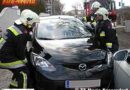 Nö: Kleinwagen rollt abschüssige Fahrbahn hinunter