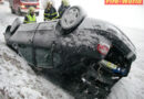 Oö: Winterliche Fahrbahnverhältnisse -> Unfall in Engerwitzdorf