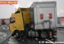 Nö: Sattelzug verunfallt auf der Rampe zur A21