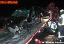 Nö: Schnelle Entwarnung bei Unfall mit eingeklemmter Person