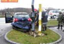 Oö: Zwei Verletzte bei Zusammenoß auf der B143