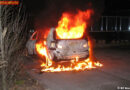 Stmk: Brandserie erschüttert Graz -> 8 Autos und Zweifamilienhaus in Brand