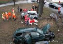 Oö: Drei Schwerverletzte bei Vorrangverletzung
