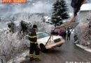 Oö: Pkw bei Bad Ischl von der Fahrbahn geschleudert