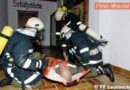 Tirol: AS-Übung mit vier Stationen bei der FF Leutasch