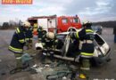 Nö: Unfalleinsatzübung bei der Feuerwehr Lichtenwörth