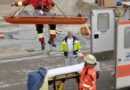 Bayern: Eisen ins Gesäß gerammt -> Höhenrettereinsatz auf Baustelle