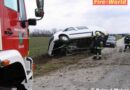 Oö: Crash in Oftering endete glimpflich