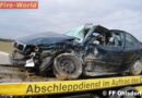 Oö: Aufräumarbeiten nach schweren Verkehrsunfall in Ohlsdorf