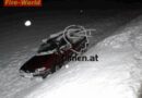 Nö: Fünf Autos bei Schneefall von der B 17 gerutscht