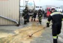 Nö: Durch Defekt 100 Liter Öl ausgetreten