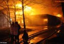 D: Großfeuer in Wischhafen -> 50 Jungrinder während Brand hinausgelockt