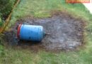 Nö: Gasflaschen-Stichflamme mit anschließendem Brand bei Grillparty