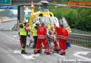 Nö: Schwerer Verkehrsunfall auf der A2 bei Guntramsdorf