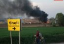 Oö: Containerbrand in Hörsching