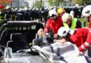 Stmk: Übung: Hooligans führten zu Unfall: Großeinsatz für Einsatzkräfte