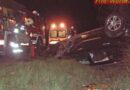 Nö: Fahrzeugüberschlag auf der A2 bei Leobersdorf