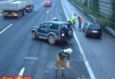 Nö: Unfall mit zwei Fahrzeugen auf der A2 bei Leobersdorf