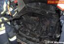 Tirol: Pkw-Brand in einer Garage in Mieming