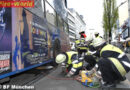 D: Bus blieb im Gleisbereich der Trambahn stecken -> München