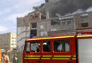 D: Lüftungsanlage auf Dach in München in Brand