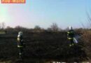 Nö: 400m² Wiese in Brand geraten