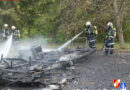 Bgld: Wohnwagenbrand in Pinkafeld