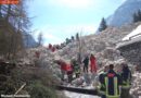 Tirol: Lawinen-Einsatz für die Feuerwehr Silz, Straße meterhoch verschüttet