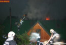 Stmk: Wohnhaus nach Blitzschlag in Freiland in Brand