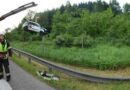 Stmk: Pkw bei Kindberg von Autobahn katapultiert
