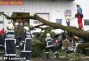 Vbg: Zahlreiche Unwetter-Einsätze bei der Feuerwehr Lauterach